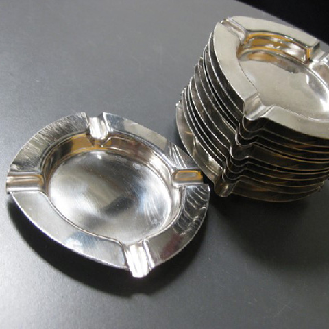 ASHTRAY, Stainless Steel Cafe Bar Style